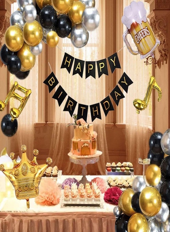 BIEUFBJI Beer Happy Birthday Decorations Beer Balloon Birthday Party Baby Shower Men Beer Decorations - Image 5